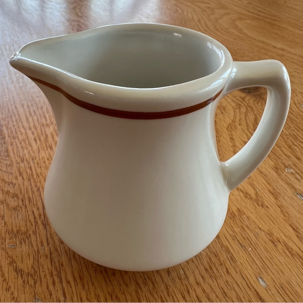 Vintage Walker China Small Creamer/Syrup Pitcher